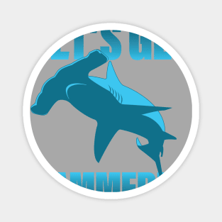 Let's Get Hammered - Hammerhead Shark Magnet